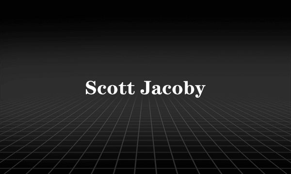 Scott Jacoby