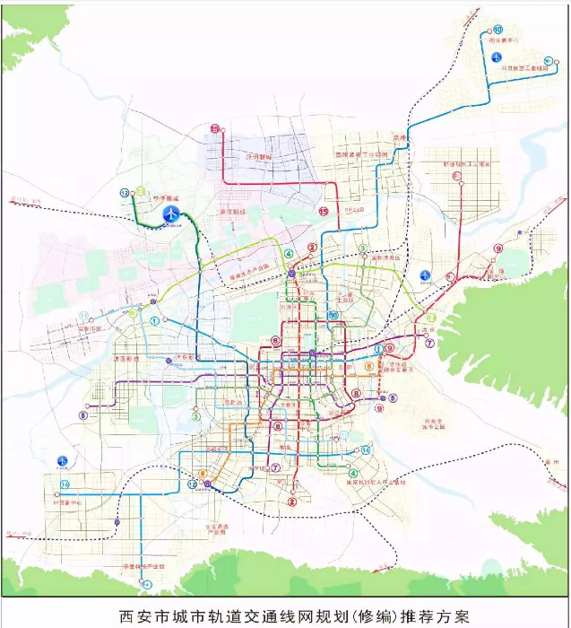 西安地铁十号线在市内的具体线路