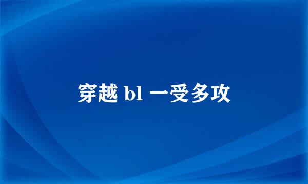 穿越 bl 一受多攻