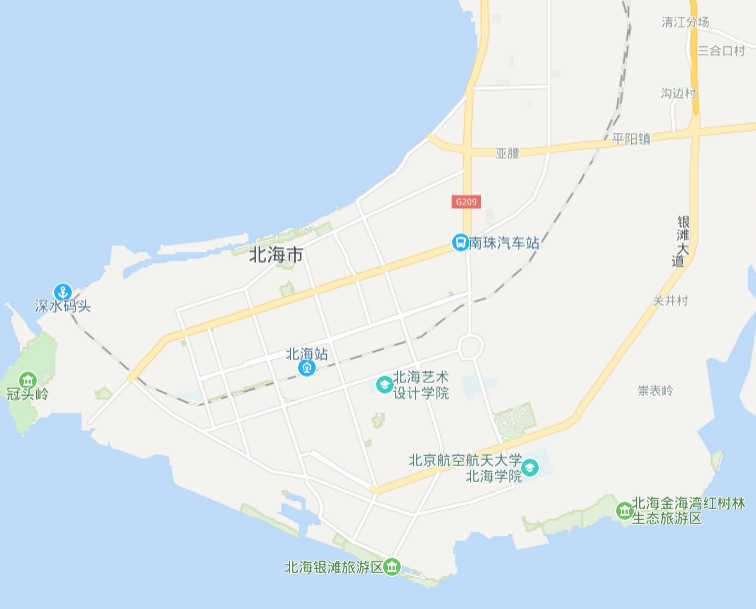 广西北海在哪里?