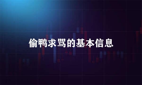 偷鸭求骂的基本信息