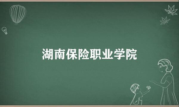 湖南保险职业学院