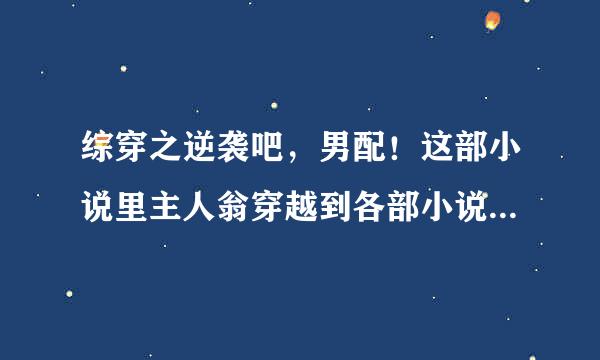 综穿之逆袭吧，男配！这部小说里主人翁穿越到各部小说完成任务，那么他穿越的这些小说是真的有，还是