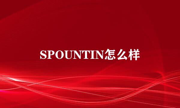 SPOUNTIN怎么样