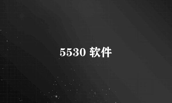 5530 软件