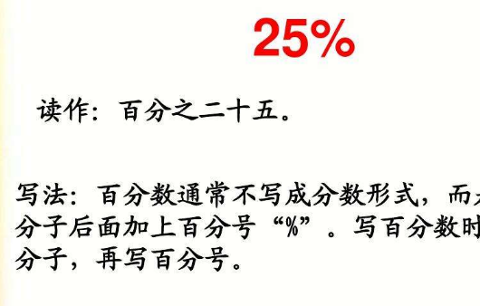 百分号的写法顺序是什么？