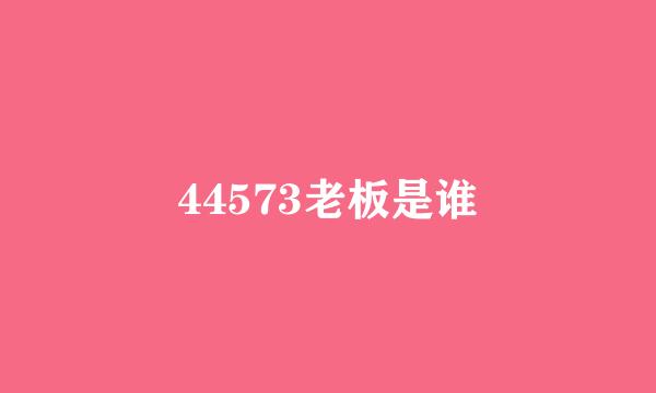 44573老板是谁