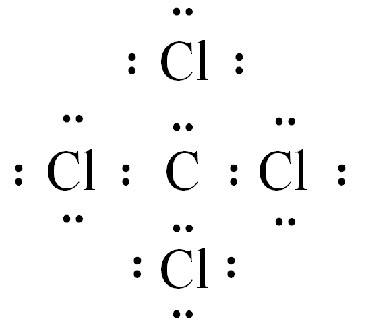 四氯化碳的电子式是什么？