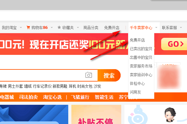 怎样在淘宝上开店