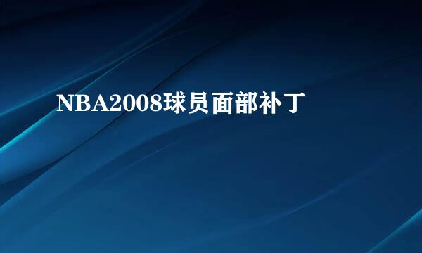 NBA2008球员面部补丁