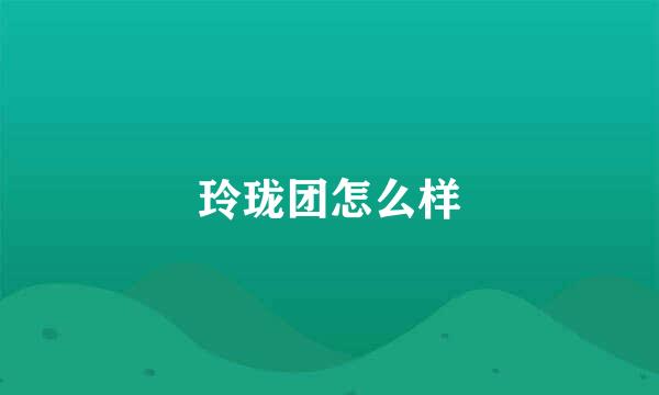 玲珑团怎么样