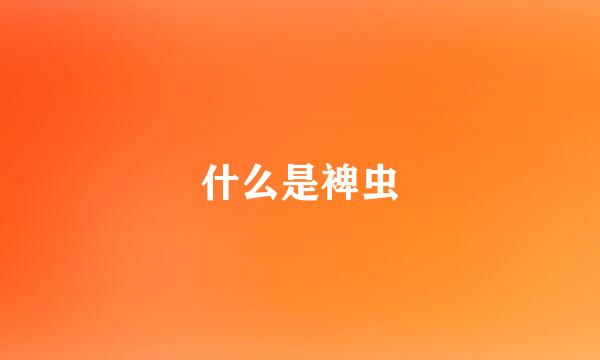 什么是裨虫