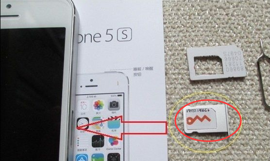 iphone5的手机卡怎么装？