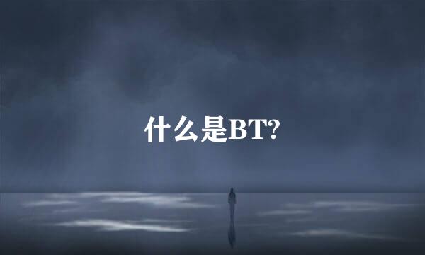 什么是BT?