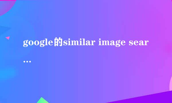 google的similar image search怎么用？在哪里找哦？