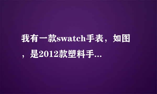 我有一款swatch手表，如图，是2012款塑料手表，镜面有点划痕，不知道怎么去除，能不能贴膜？或者换镜面？