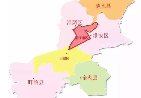 江苏金湖县属于哪个城市？