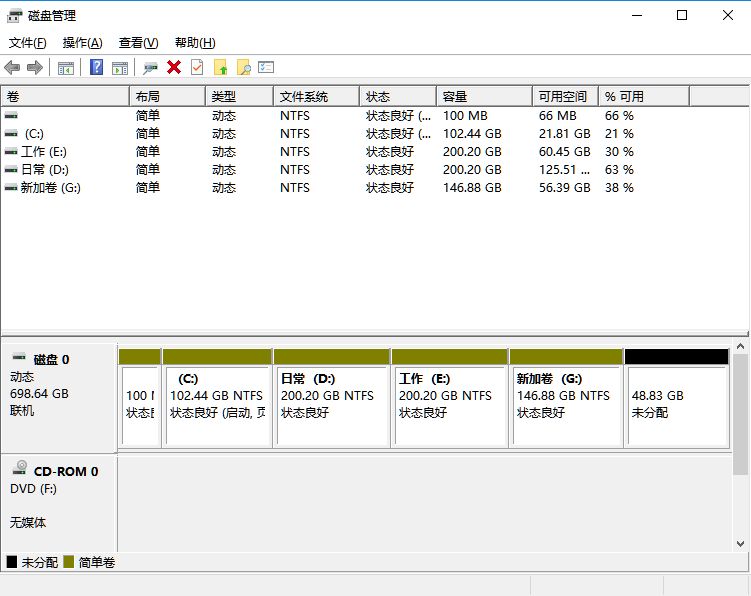 笔记本电脑硬盘怎么分区