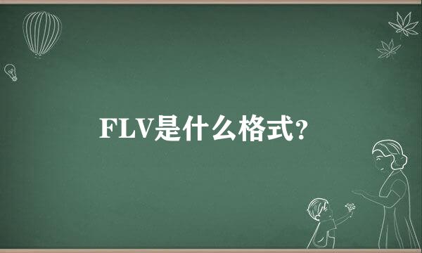 FLV是什么格式？