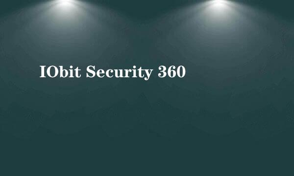 IObit Security 360