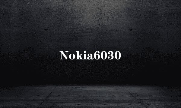 Nokia6030