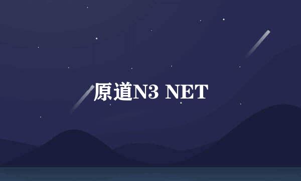 原道N3 NET