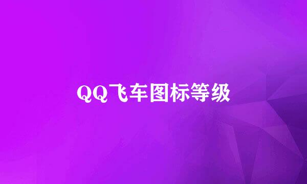 QQ飞车图标等级