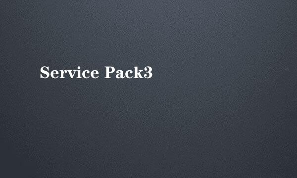 Service Pack3