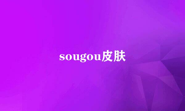 sougou皮肤