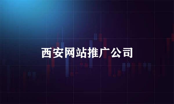 西安网站推广公司