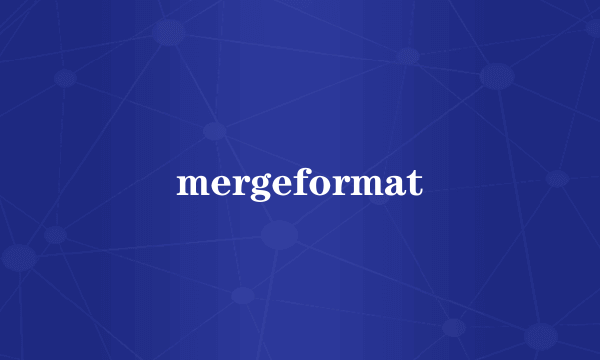 mergeformat