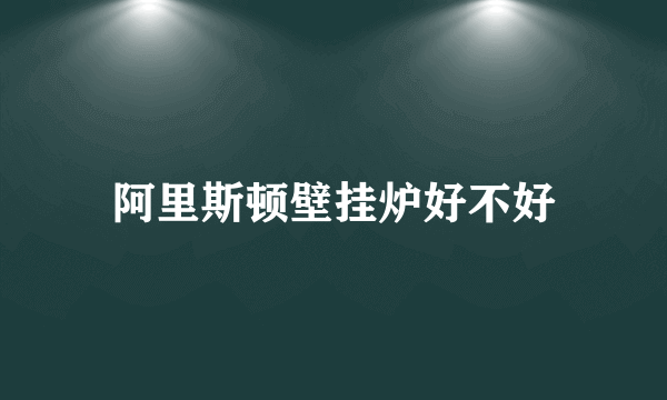 阿里斯顿壁挂炉好不好