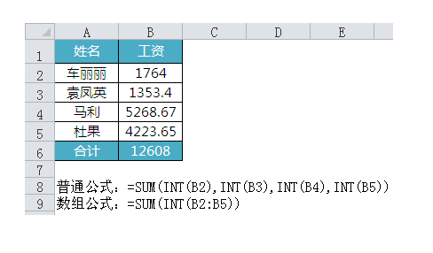 INT函数是什么