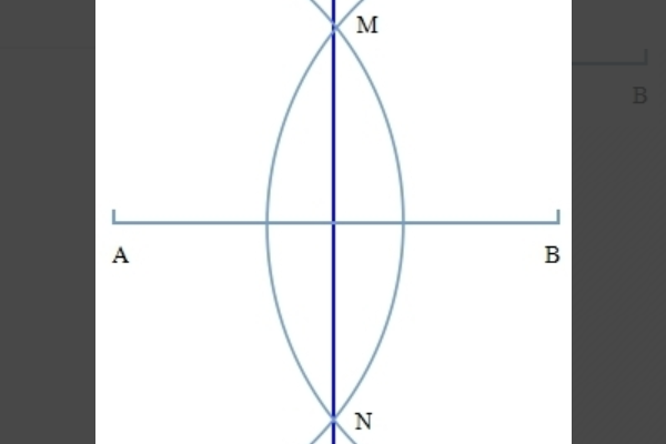 垂直平分线怎么画,用图说明