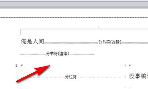 word文档中插入分隔符在来自哪