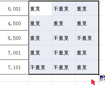 如何自动比对excel两个表格中的数据并找出差异