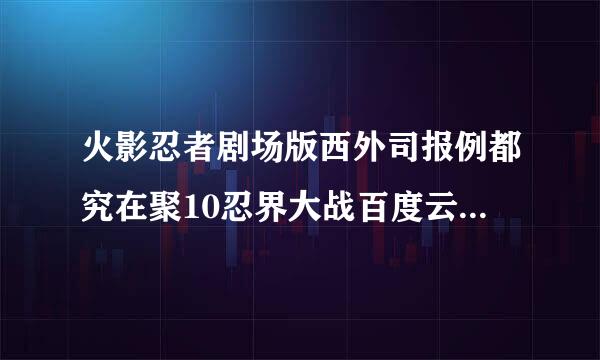 火影忍者剧场版西外司报例都究在聚10忍界大战百度云内映前究影病进许养衡溶