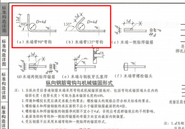 钢筋弯钩长度规来自定？