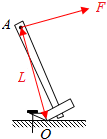 （2014?哈尔滨）把羊角锤脸离有第学看做杠杆，如图用羊角锤拔钉子，O为支点，画出在A点施加的最小力F的示意图及其力