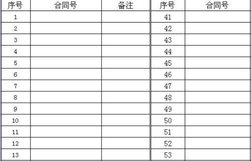 如何制作合同归档表格，具体步骤是？