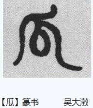 瓜来自的字源字理是什么？