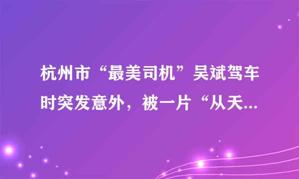 杭州市“最美司机”吴斌驾车时突发意外，被一片“从天而降”的金属片击中腹部后，忍着剧痛完成了一系列完整的安全停车措施，确保了24名乘客的安全。吴斌的壮举感动了无数人，因为他（  ）。①坚守岗位、舍己救人的精神感人至深②不关爱自己的生命③忠实履行义务④用实际行动告诉我们什么是责任A. ①②③B. ①②④C. ①③④D. ①②③④